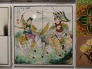 visite d'un mus�e de mosa�que pr�sentant des oeuvres datant de l'occupation japonaise
