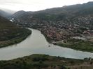 de l'�glise de la Croix, belle vue sur Mtskheta  