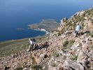 �tape � Anopoli. Descente vers Loutro, 600m plus bas