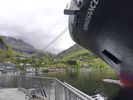 Renaissance � l'ancre devant le village de Geiranger